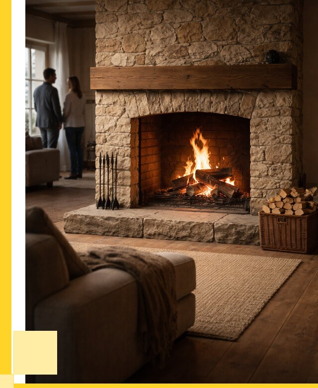 Открытые камины под ключ в Крымске от 155445 р. ЭриданКрм