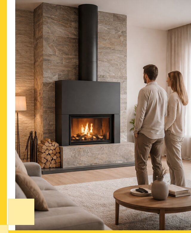 Закрытые камины под ключ в Крымске от 124356 р., ЭриданКрм