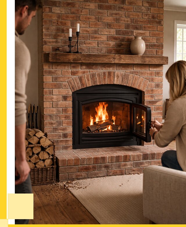 Кирпичные камины под ключ в Крымске от 155445 р. | ЭриданКрм