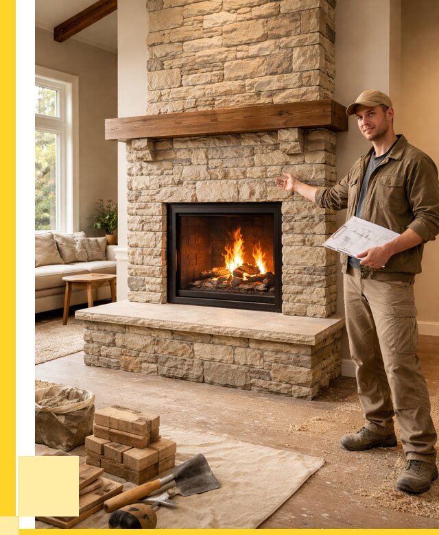 Камины под ключ в Крымске от 186534 р. | ЭриданКрм — установка