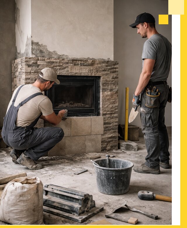 Камины под ключ в Крымске: проект, изготовление и монтаж