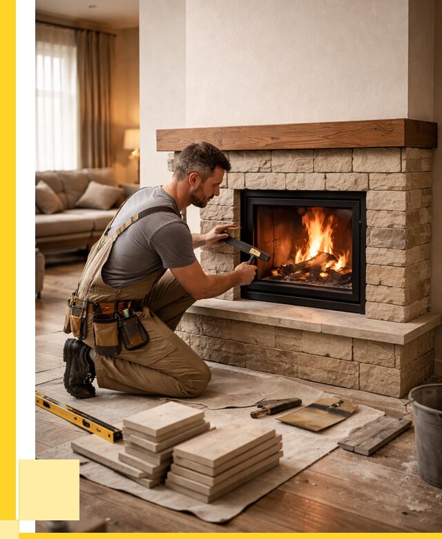 Строительство каминов в Крымске от 155445 р., ЭриданКрм - под ключ