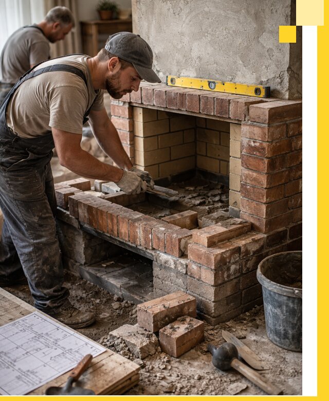 Изготовление и установка каминопечей под ключ в Крымске