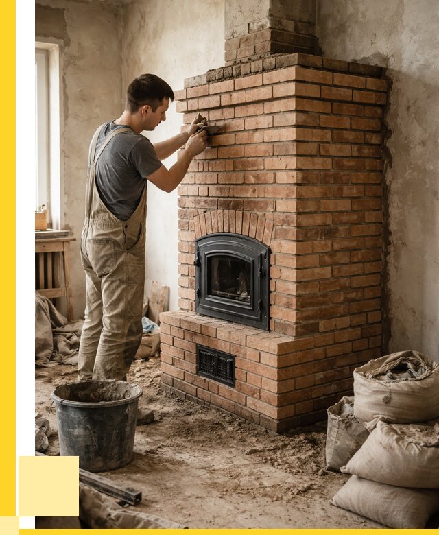 Строительство печей в Крымске от 67360 р. под ключ, ЭриданКрм