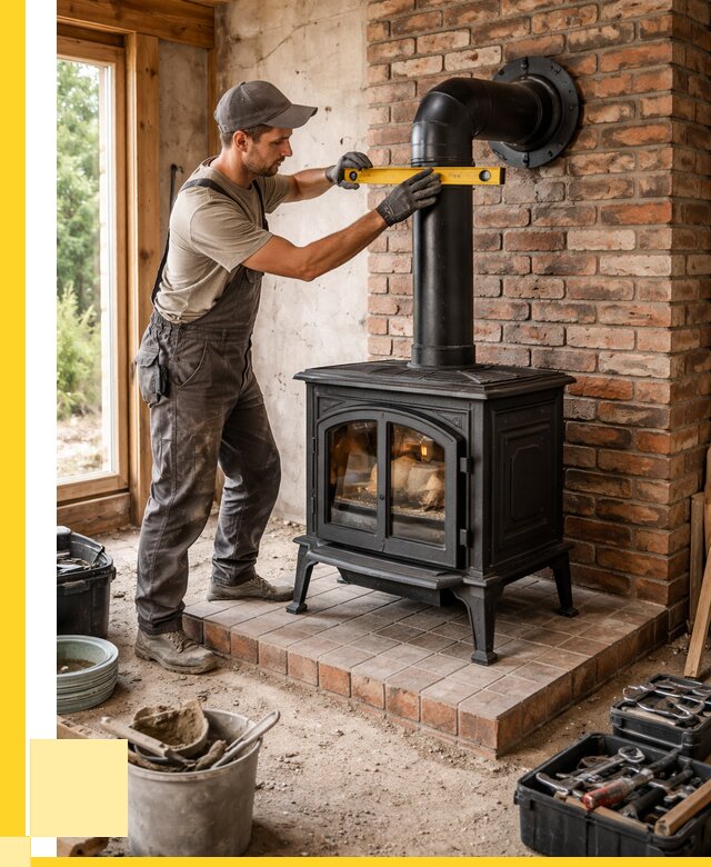 Монтаж печей установка банной печи в Крымске от 15545 р. | ЭриданКрм