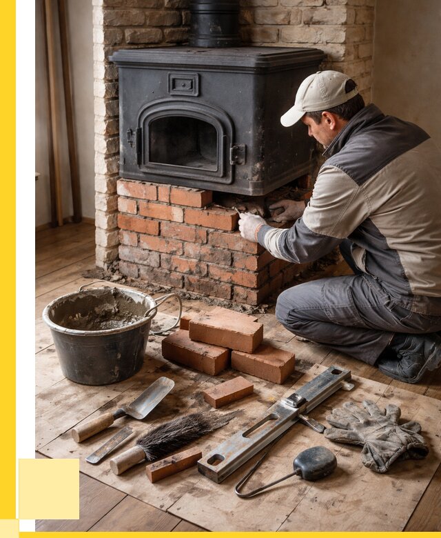 Ремонт печей в Крымске от 12436 р., услуги печника ЭриданКрм