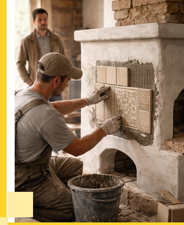 Отделка печей и банных печей в Крымске от 36271 р. | ЭриданКрм