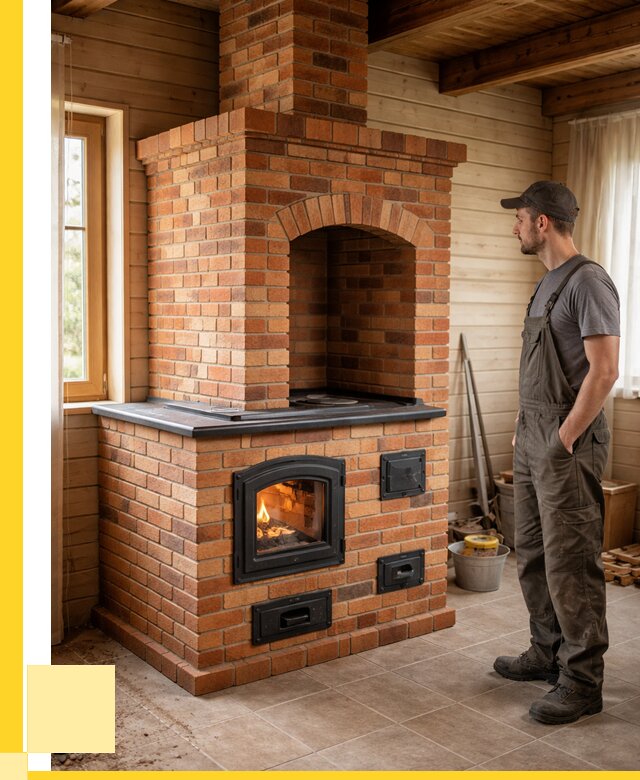 Кирпичные печи в Крымске: купить от 155445 р. | ЭриданКрм