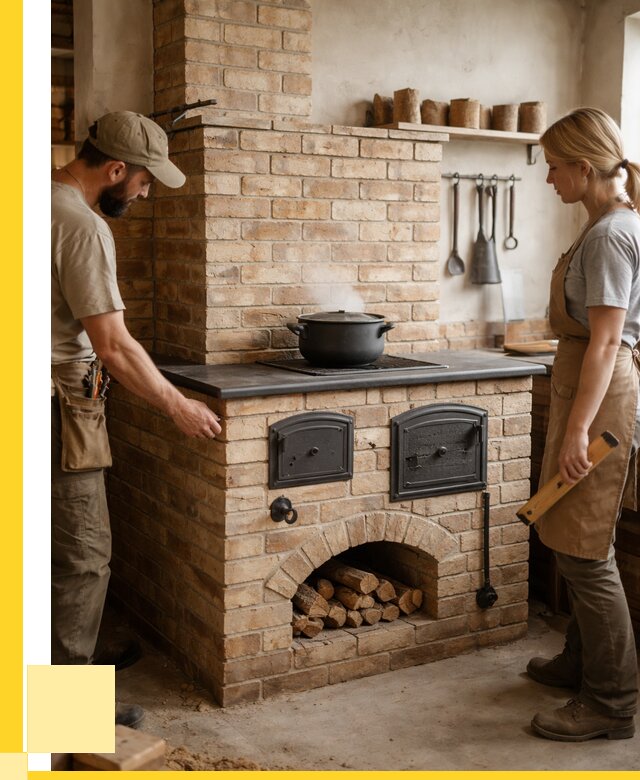 Варочно отопительные печи в Крымске от 93267 р. | ЭриданКрм