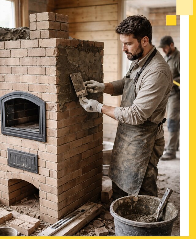 Изготовление и установка печей-шведок под ключ в Крымске