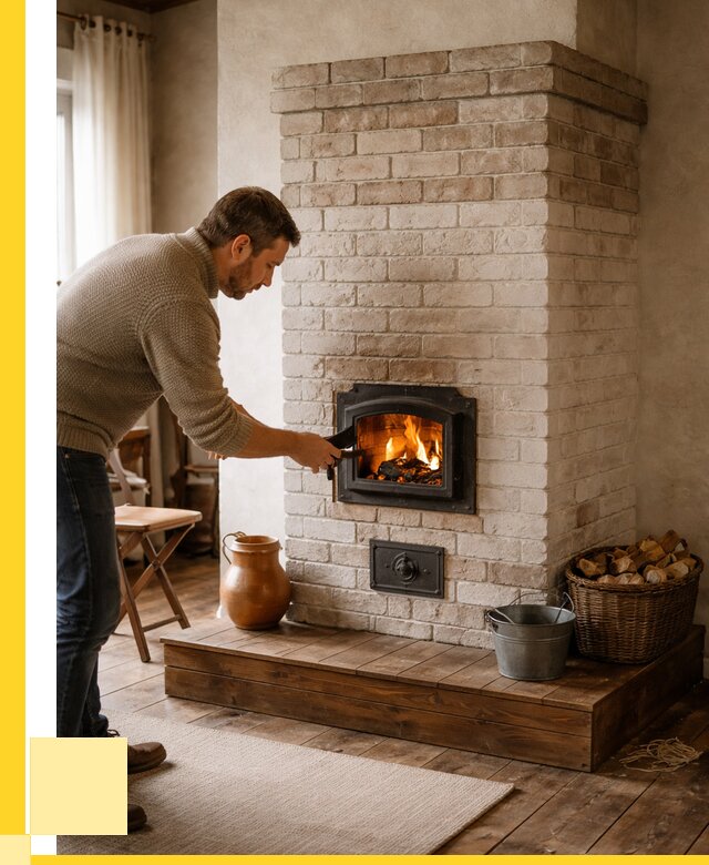 Печь голландка из кирпича в Крымске от 88086 р. | ЭриданКрм