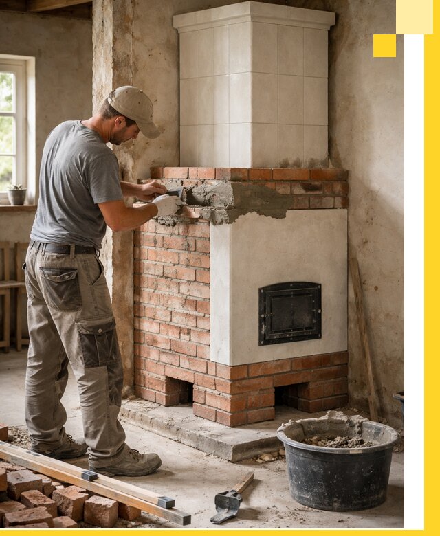 Изготовление и установка печей-голландок под ключ в Крымске