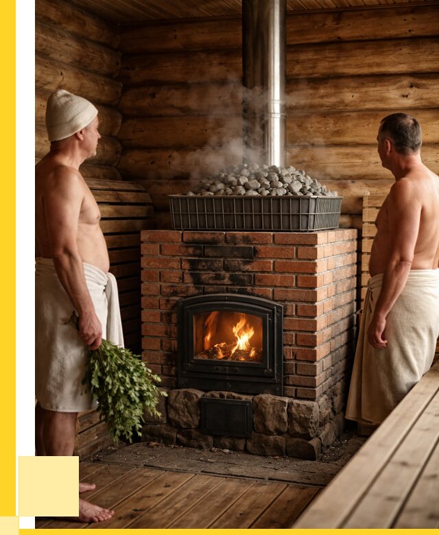 Печи для парной в Крымске под ключ от 67360 р. - ЭриданКрм