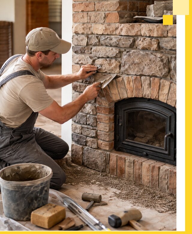 Печи для дома под ключ в Крымске, установка и доставка