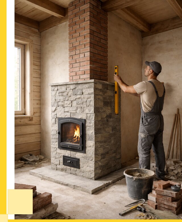 Печи и дымоходы под ключ в Крымске от 46634 р., ЭриданКрм