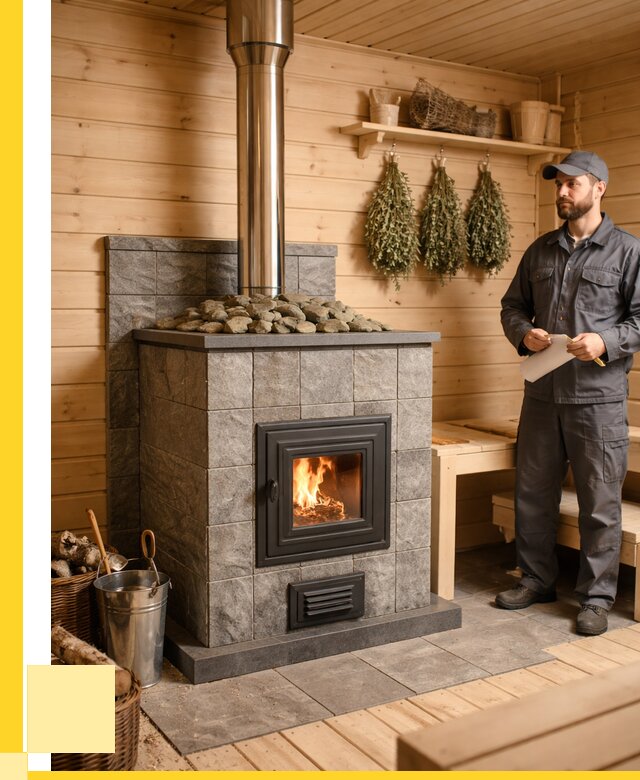 Печи для бани под ключ в Крымске от 124356 р. | ЭриданКрм