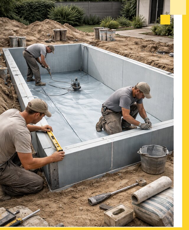 Профессиональный монтаж бассейнов под ключ в Крымске с гарантией