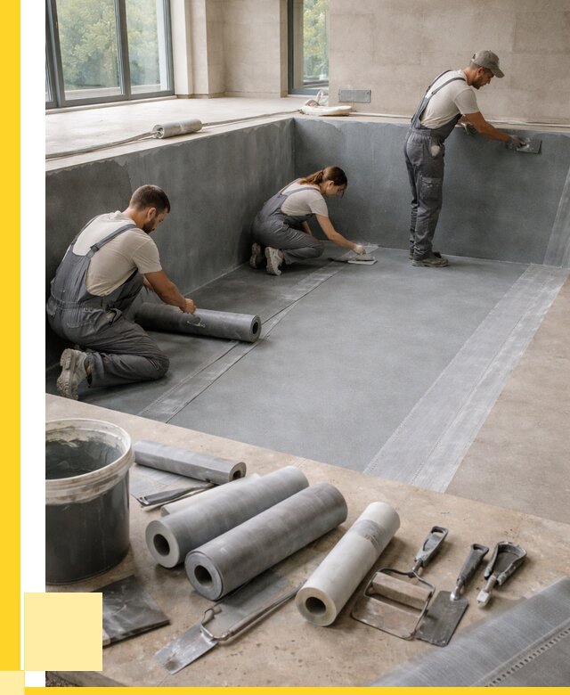 Гидроизоляция бассейнов в Крымске от 2073 р., ЭриданКрм