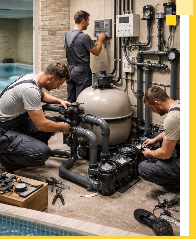 Комплексное оборудование для бассейнов под ключ в Крымске