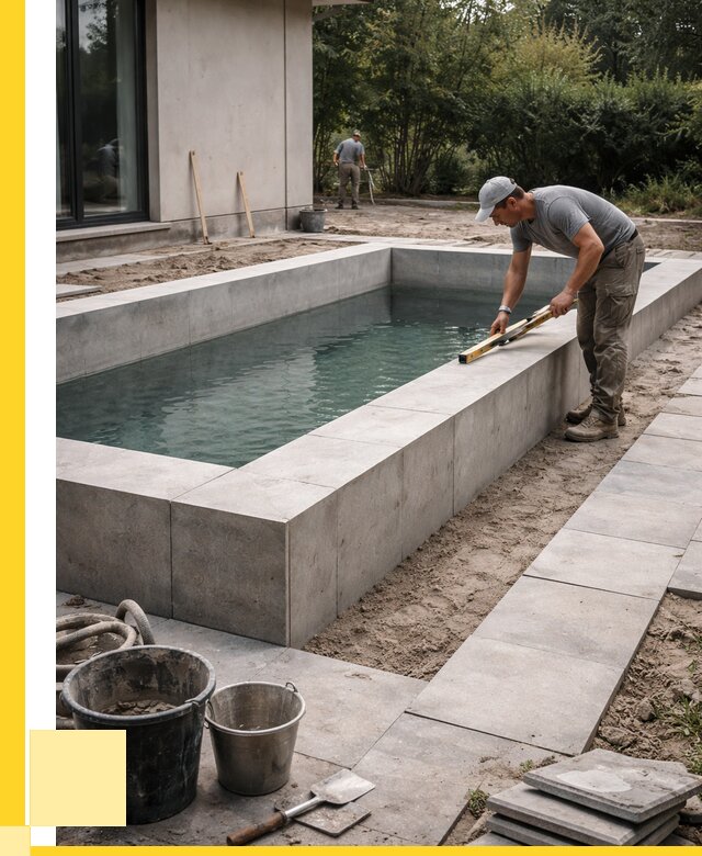 Строительство бетонного бассейна в Крымске от 1243560 р. | ЭриданКрм