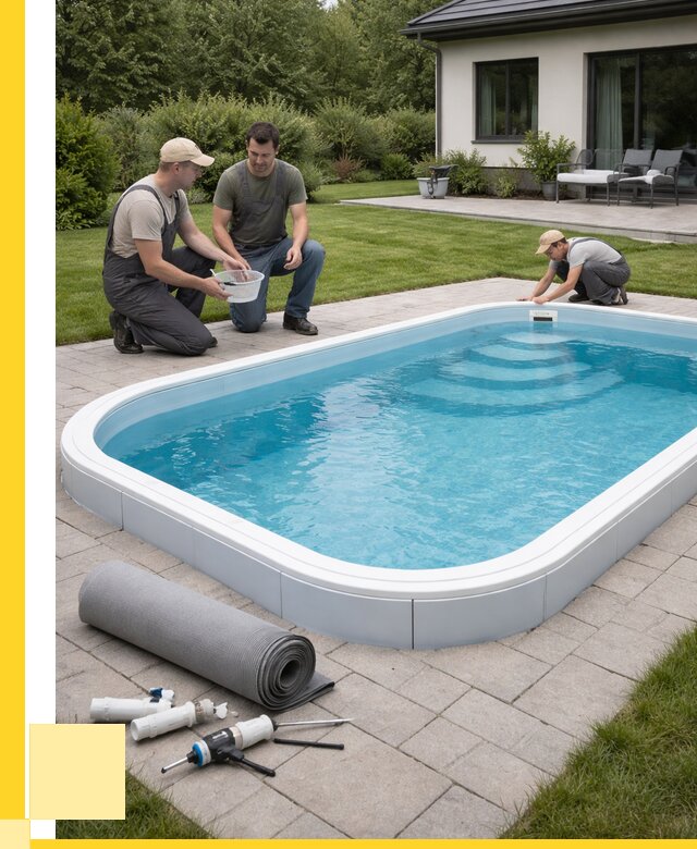 Пластиковый бассейн купить в Крымске от 259075 р., ЭриданКрм