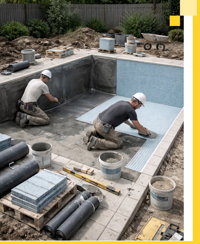 Проектирование и строительство стационарных бассейнов в Крымске