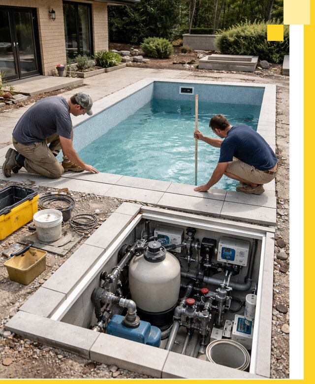 Строительство качественных домашних бассейнов под ключ в Крымске