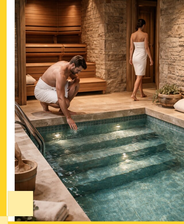 Сауна с бассейном под ключ в Крымске от 124356 р., ЭриданКрм