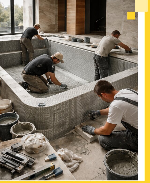 Строительство и установка СПА бассейнов под ключ в Крымске