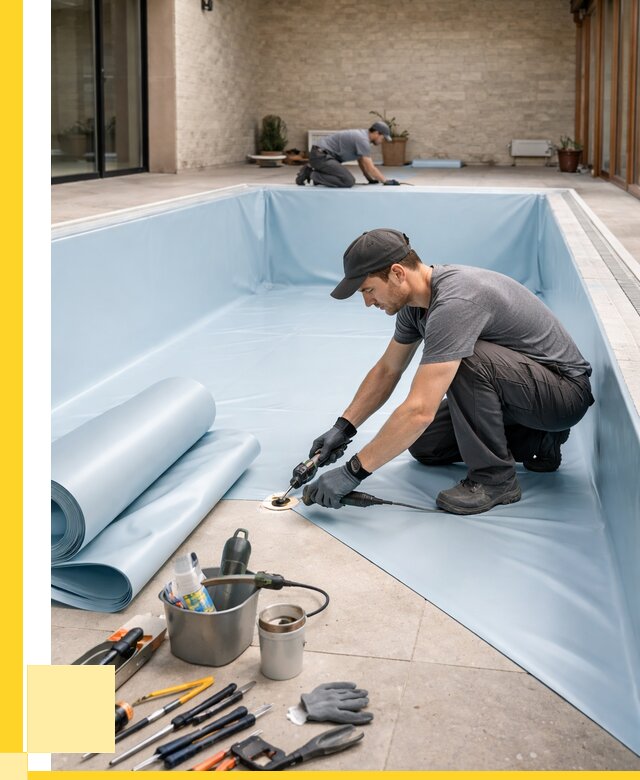 Пленка ПВХ для бассейнов в Крымске от 2591 р. | ЭриданКрм