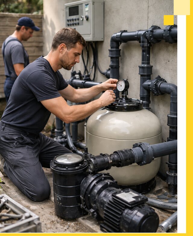 Поставка и монтаж фильтровального оборудования для бассейнов в Крымске