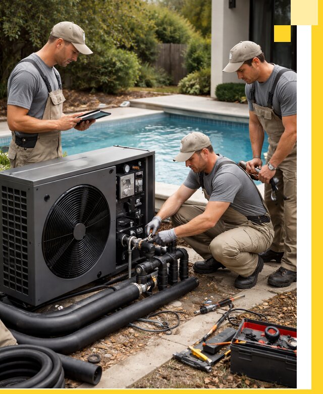 Проектирование и установка тепловых насосов для бассейнов в Крымске