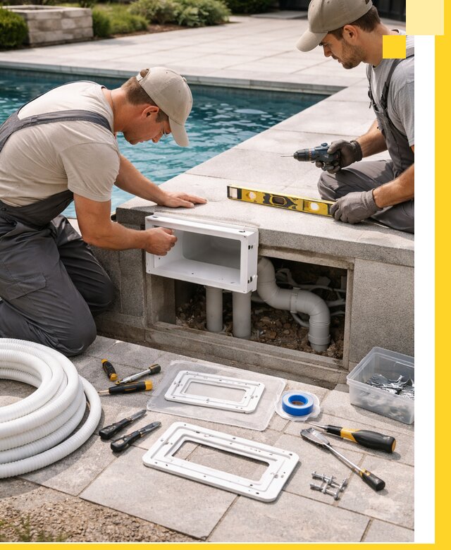 Поставка и установка скиммеров для бассейнов в Крымске