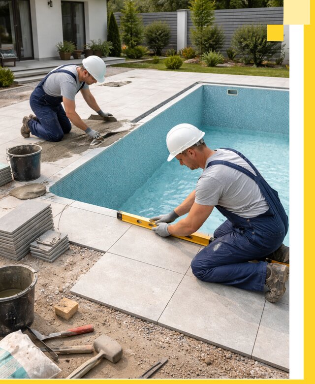 Строительство и монтаж плавательных бассейнов под ключ в Крымске