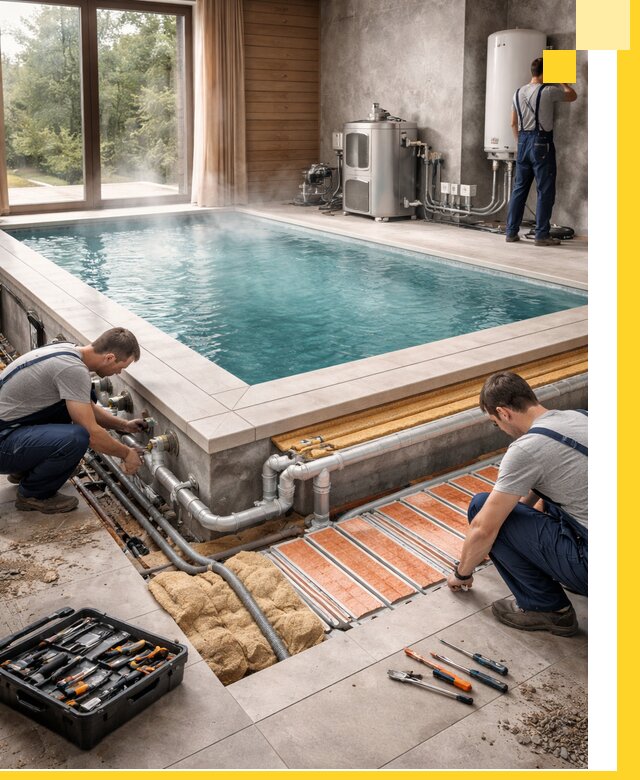 Проектирование и строительство тёплых бассейнов в Крымске