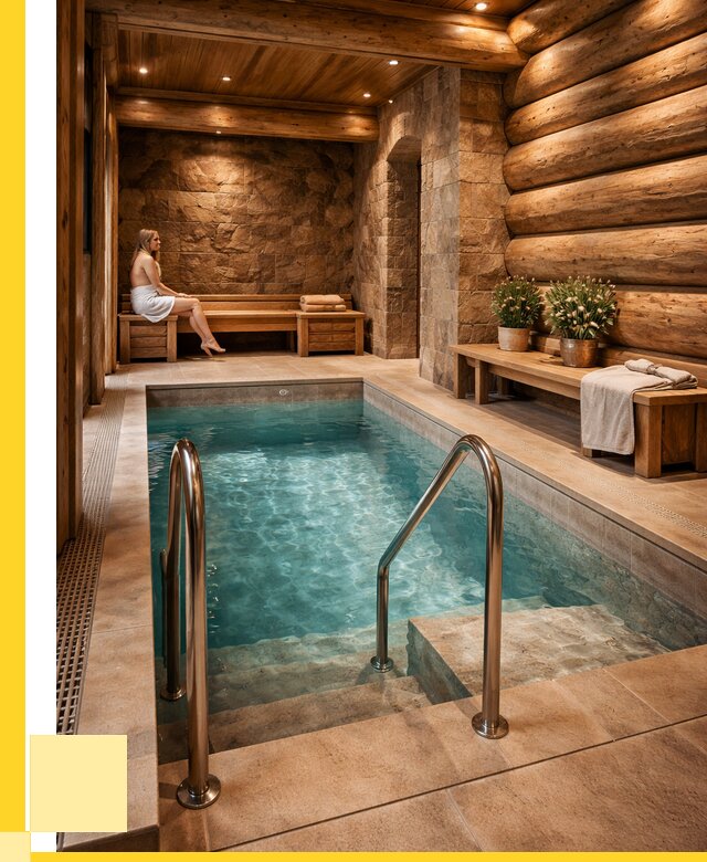 Аренда бани с бассейном в Крымске от 1554450 р. | ЭриданКрм