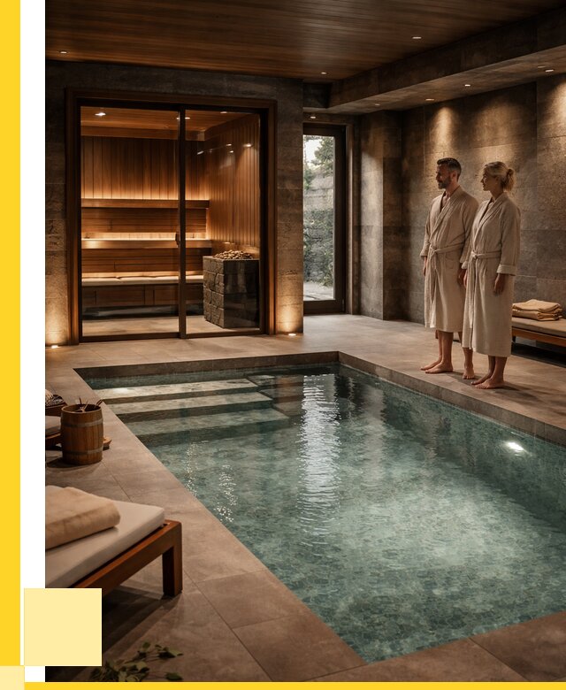 Сауна с большим бассейном в Крымске от 1243560 р. ЭриданКрм