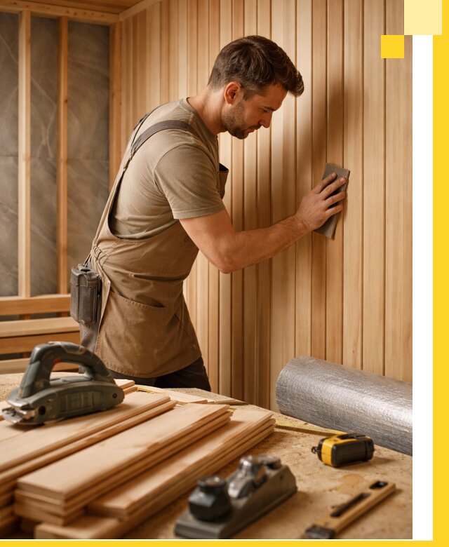 Профессиональная отделка саун и парных под ключ в Крымске