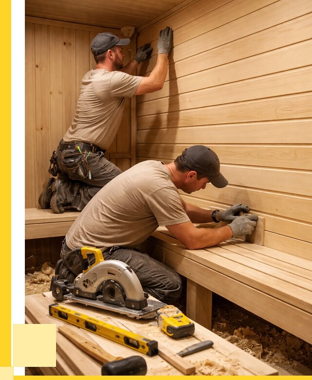 Обшивка саун вагонкой в Крымске от 2591 р. | ЭриданКрм