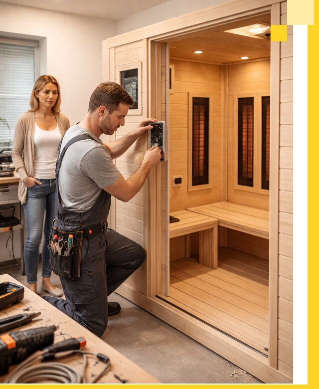 Инфракрасные сауны под ключ в Крымске продажа и установка