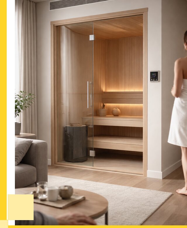 Сауна в квартире под ключ в Крымске от 124356 р. ЭриданКрм