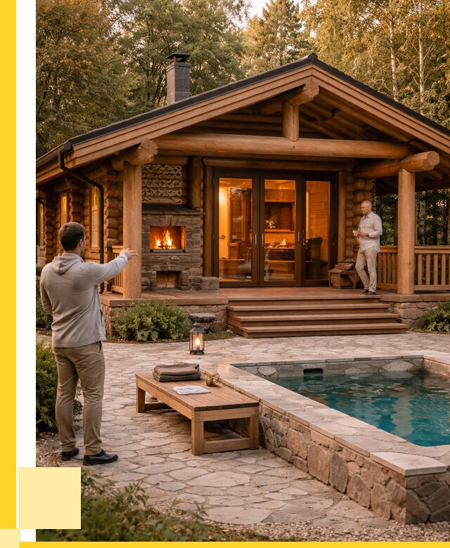 Проекты бань и хамам в Крымске от 25908 р. | ЭриданКрм