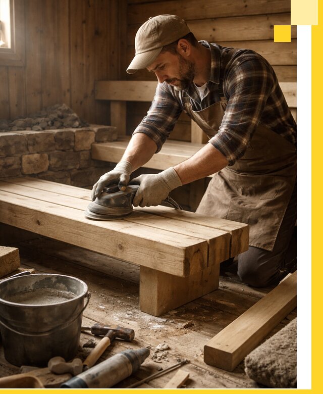 Ремонт бань под ключ в Крымске с гарантией качества и сроков