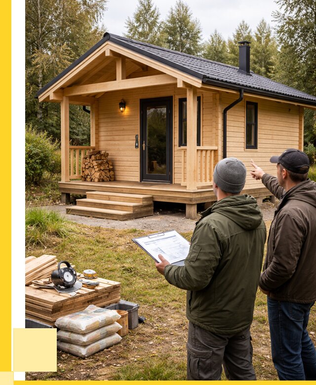 Каркасные бани под ключ в Крымске от 310890 р. | ЭриданКрм