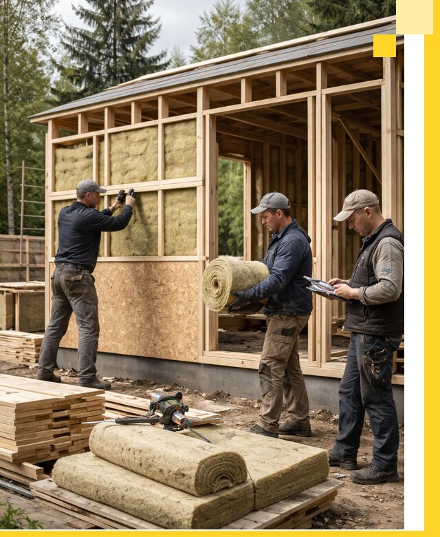 Проектирование и строительство каркасных бань в Крымске под ключ