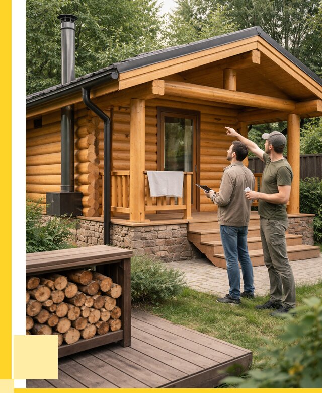 Бани для дачи под ключ в Крымске от 259075 р. | ЭриданКрм