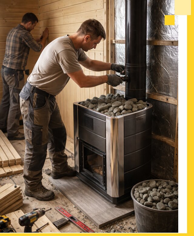 Проектирование и строительство парилок для бани в Крымске под ключ