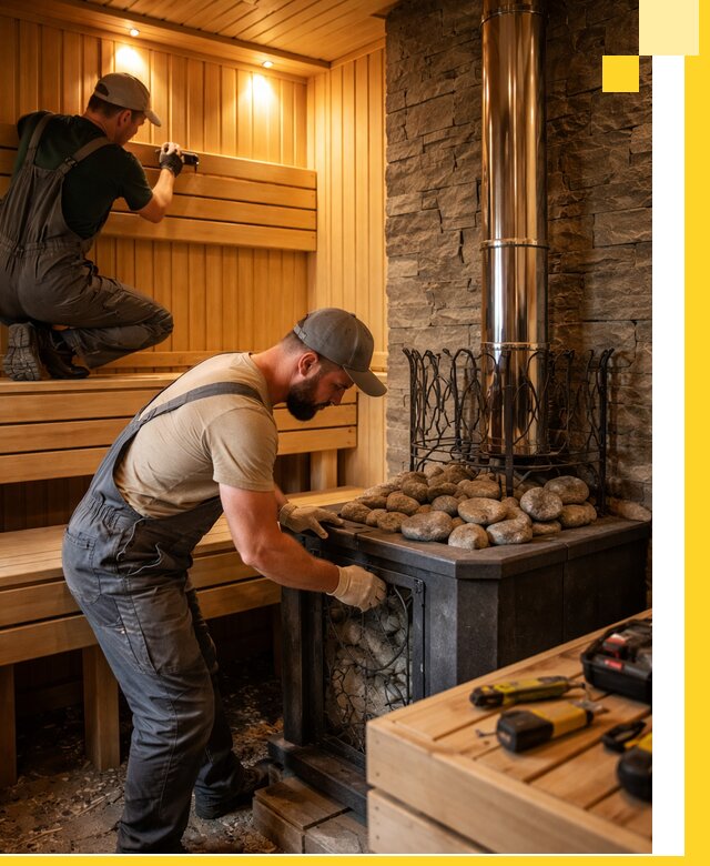 Комплексный дизайн бань, саун и зон отдыха в Крымске