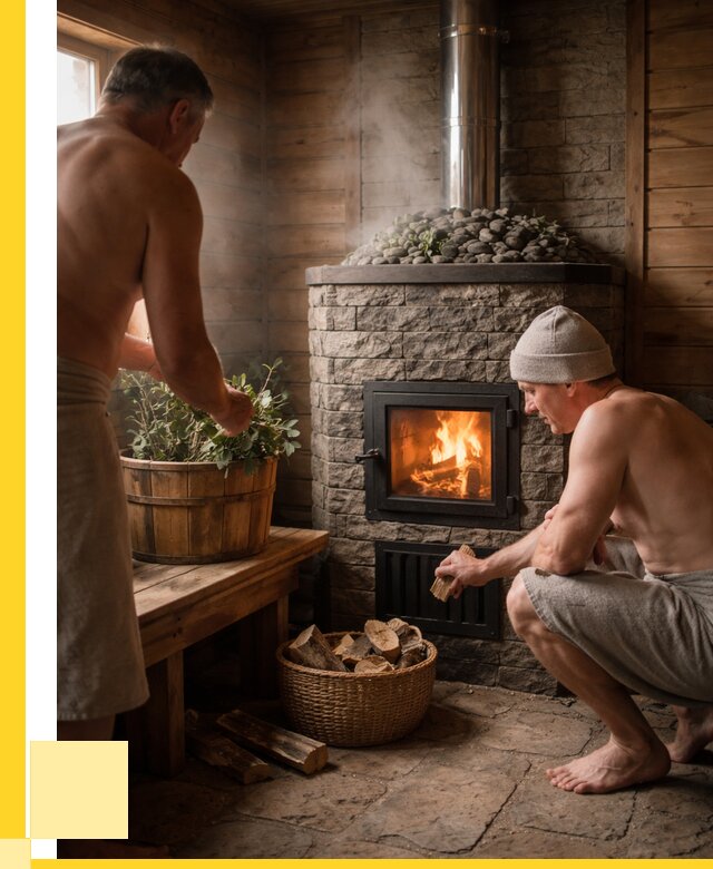 Банные печи под ключ в Крымске от 46634 р. | ЭриданКрм кирпичная