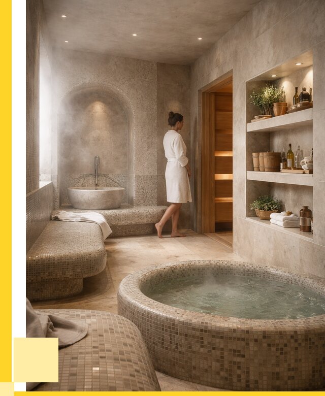 Строительство бани с хамамом в Крымске от 777225 р. | ЭриданКрм